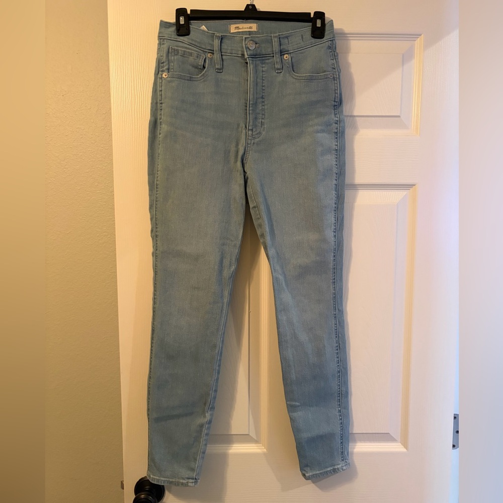 Madewell Women's 10” high rise skinny size 27